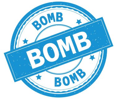 Bomba, camgöbeği yuvarlak pencere boyutu üzerinde yazılı metin.