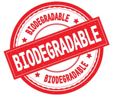 Yazılı metin kırmızı yuvarlak pencere boyutu üzerinde biyolojik.