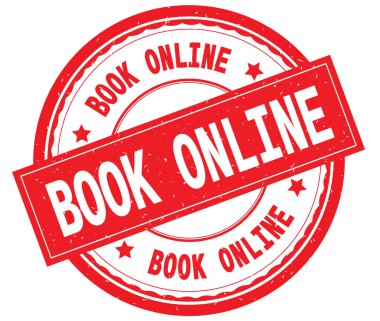Kitap Online metin kırmızı yuvarlak pencere boyutu üzerinde yazılı..