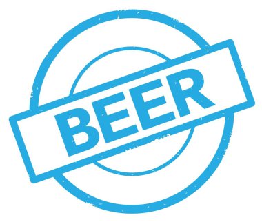 Bira metin, camgöbeği basit daire damga yazılmış.