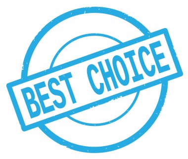 Camgöbeği basit daire damgası yazılmış en iyi seçim metni.