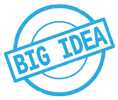 Camgöbeği basit daire damgası yazılı büyük fikir metin.