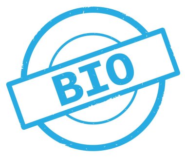 Biyo metin, camgöbeği basit daire damga yazılmış.