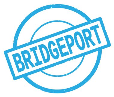 Bridgeport metin, camgöbeği basit daire damga yazılmış.