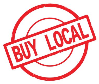 Yerel metin, kırmızı daire basit damgası yazılı satın.