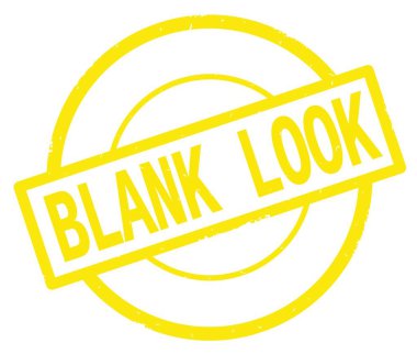 Sarı daire basit damgası yazılı boş bak metin.