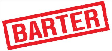 Kırmızı dikdörtgen kenarlık damga üzerinde takas metin.