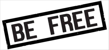 Serbest metin, siyah dikdörtgen kenarlık damgası olması.