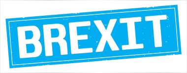 Brexit metni, tam camgöbeği dikdörtgen damgası.