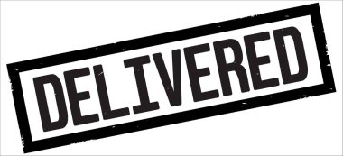 Metin, siyah dikdörtgen kenarlık damgası teslim.