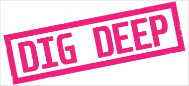 Pembe dikdörtgen kenarlık damga üzerinde derin metin kazmak.