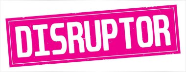 Tam pembe dikdörtgen damga üzerinde topu metin.