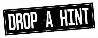 Bir ipucu metnini tam siyah dikdörtgen damgası bırak.