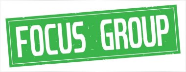 Tam yeşil dikdörtgen damga üzerinde odak grup metin.