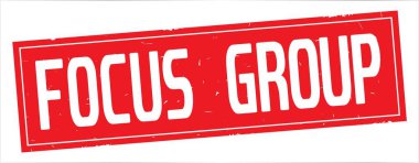 Tam kırmızı dikdörtgen damga üzerinde odak grup metin.