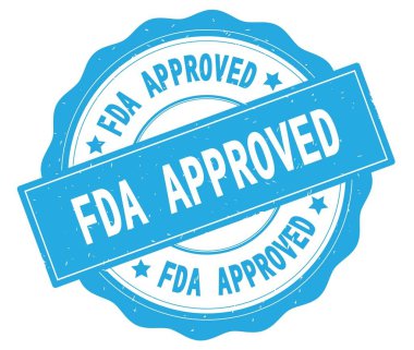 Camgöbeği yuvarlak rozet yazılmış metni, Fda onaylı.