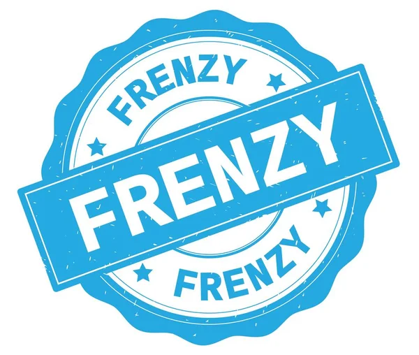 Çılgınlık metin, camgöbeği yuvarlak rozet yazılmış.