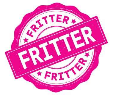 Pembe yuvarlak rozet yazılmış metni, ziyan.