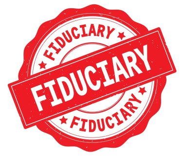 Kırmızı yuvarlak rozet yazılmış Mütevelli metni.