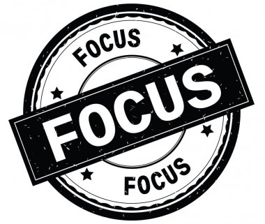 Yazılı metin siyah yuvarlak pencere boyutu üzerinde odak.