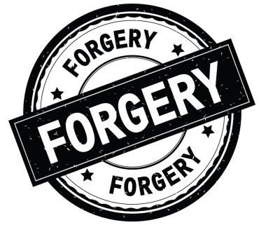 Yazılı metin siyah yuvarlak pencere boyutu üzerinde sahtecilik.