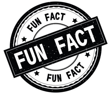 Fun gerçek metin siyah yuvarlak lastik damga yazılmış.