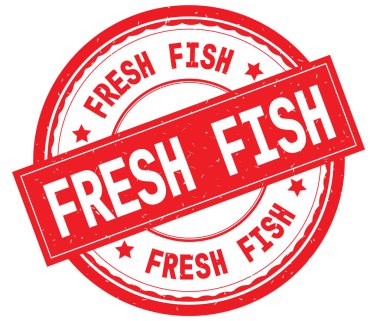 Taze balık kırmızı yuvarlak pencere boyutu üzerinde yazılı metin.