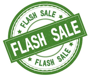 Satış metin yeşil yuvarlak pencere boyutu üzerinde yazılmış, flash.