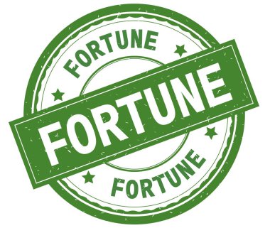 Servet, yazılı metin yeşil yuvarlak lastik damgası.