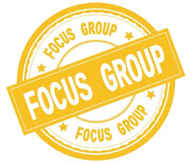 Odak grup, sarı yuvarlak pencere boyutu üzerinde yazılı metin.