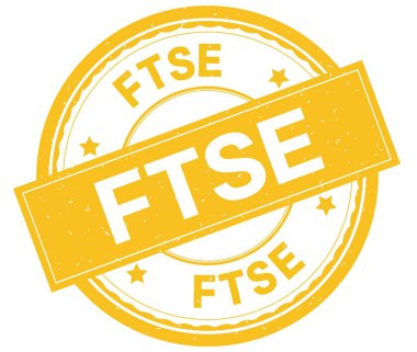 Ftse, sarı yuvarlak pencere boyutu üzerinde yazılı metin.
