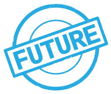 Gelecekteki metin, camgöbeği basit daire damga yazılmış.