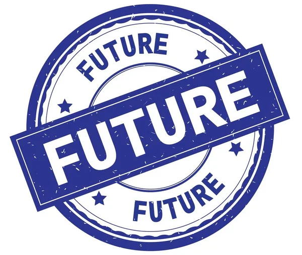 Gelecekte, yazılı metin üzerinde mavi yuvarlak pencere boyutu.