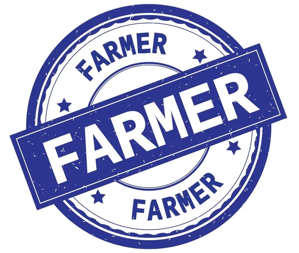 Çiftçi, mavi yuvarlak pencere boyutu üzerinde yazılı metin.