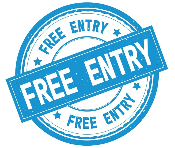 Ücretsiz giriş, camgöbeği yuvarlak pencere boyutu üzerinde yazılı metin.