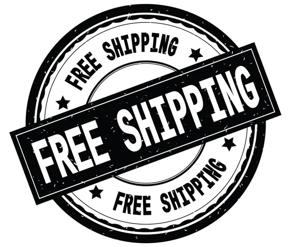 Yazılı metin siyah yuvarlak pencere boyutu üzerinde ücretsiz kargo.