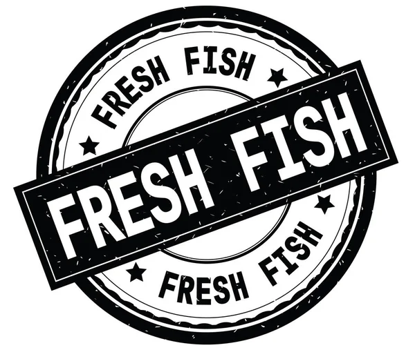 Taze balık siyah yuvarlak pencere boyutu üzerinde yazılı metin.