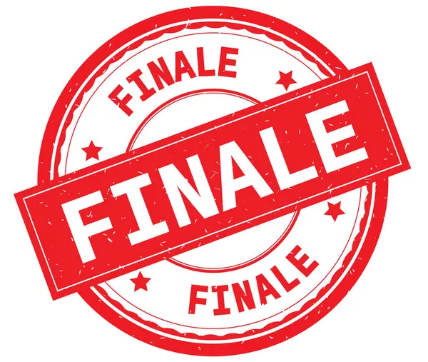 Metin kırmızı yuvarlak pencere boyutu üzerinde yazılı final.