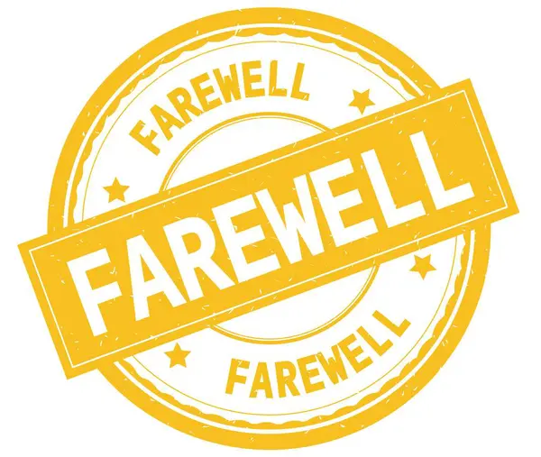 Uğurlar ola, yazılı metin sarı yuvarlak lastik damgası.