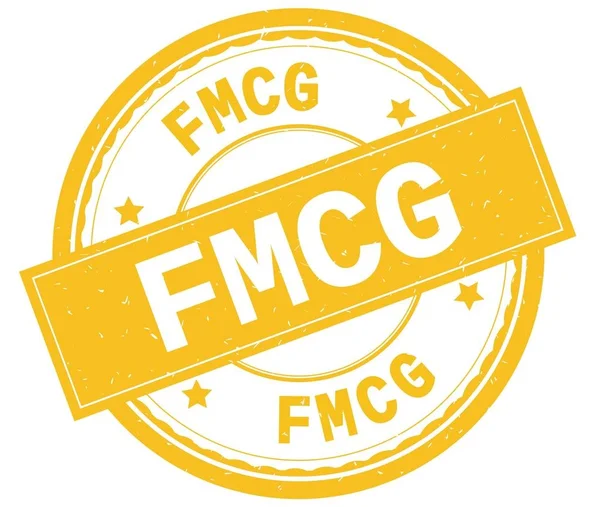 Fmcg, sarı yuvarlak pencere boyutu üzerinde yazılı metin.