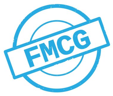 Fmcg metin, camgöbeği basit daire damga yazılmış.