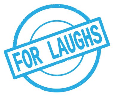 Yazılı gülüyor metin için camgöbeği basit daire damgası.