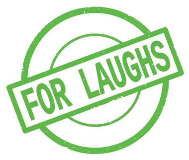 Yeşil Daire basit damgası gülüyor metin için yazılmış.