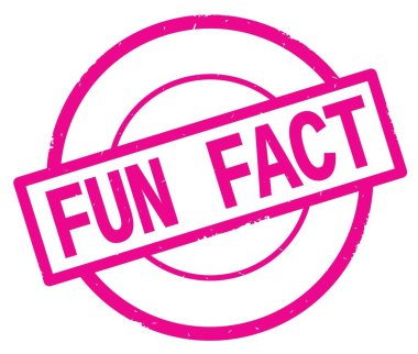 Pembe daire basit damgası yazılı eğlenceli aslında metin.