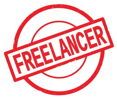 Serbest meslek metin, kırmızı daire basit damga yazılmış.