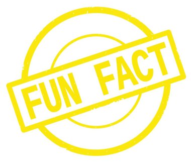 Sarı daire basit damgası yazılı eğlenceli aslında metin.