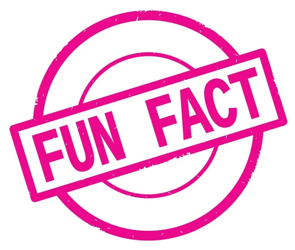 Pembe daire basit damgası yazılı eğlenceli aslında metin.