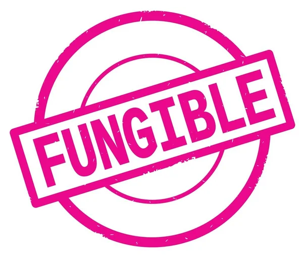 Pembe daire basit damgası yazılmış karşılanabilir metni.