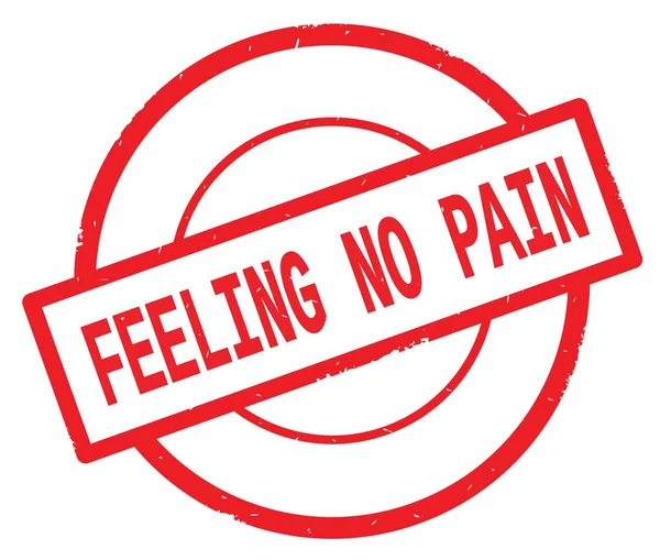 Kırmızı daire basit damgası yazılmış duygu No Pain metni.