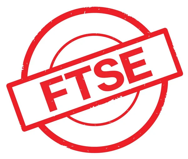 Ftse metin, kırmızı daire basit damga yazılmış.